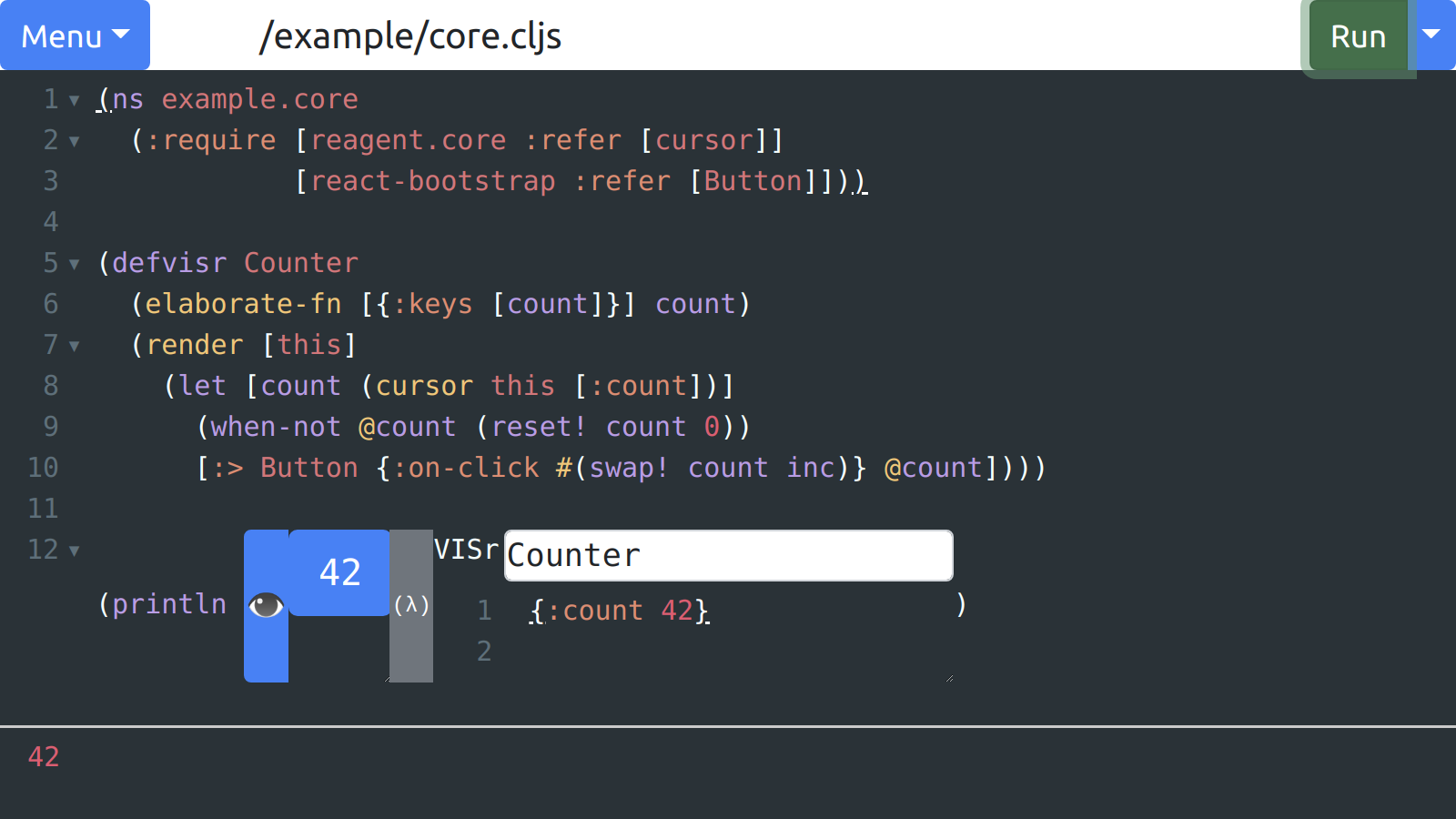 Full Count Example